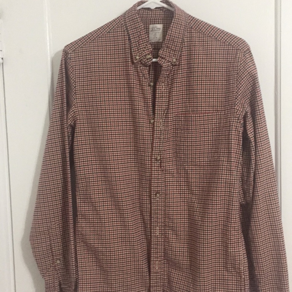 ⭐️J. Crew/Men Plaid Top/Cotton/Size S/Slim⭐️ - Picture 4 of 5